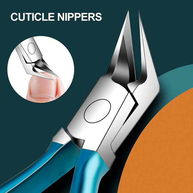 New 1Pcs Toenail Clippers For Thick Ingrown Nails Wide Opening Non-Slip Long Handle Toenail Cutter Trimmers