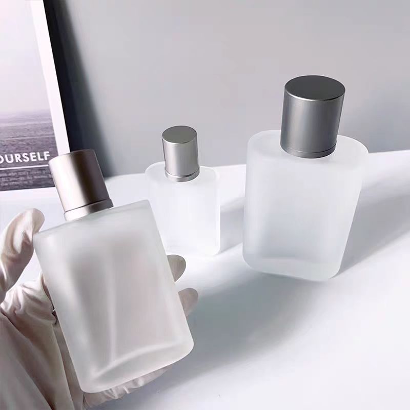 1 Piece - 30/50/100 ml Durable Leak-Proof Glass Perfume Atomizer - Fine Mist Spray Bottle, Can Be Filled with Portable Travel and Cosmetic Sample