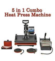 Heat press machine 5 in 1
