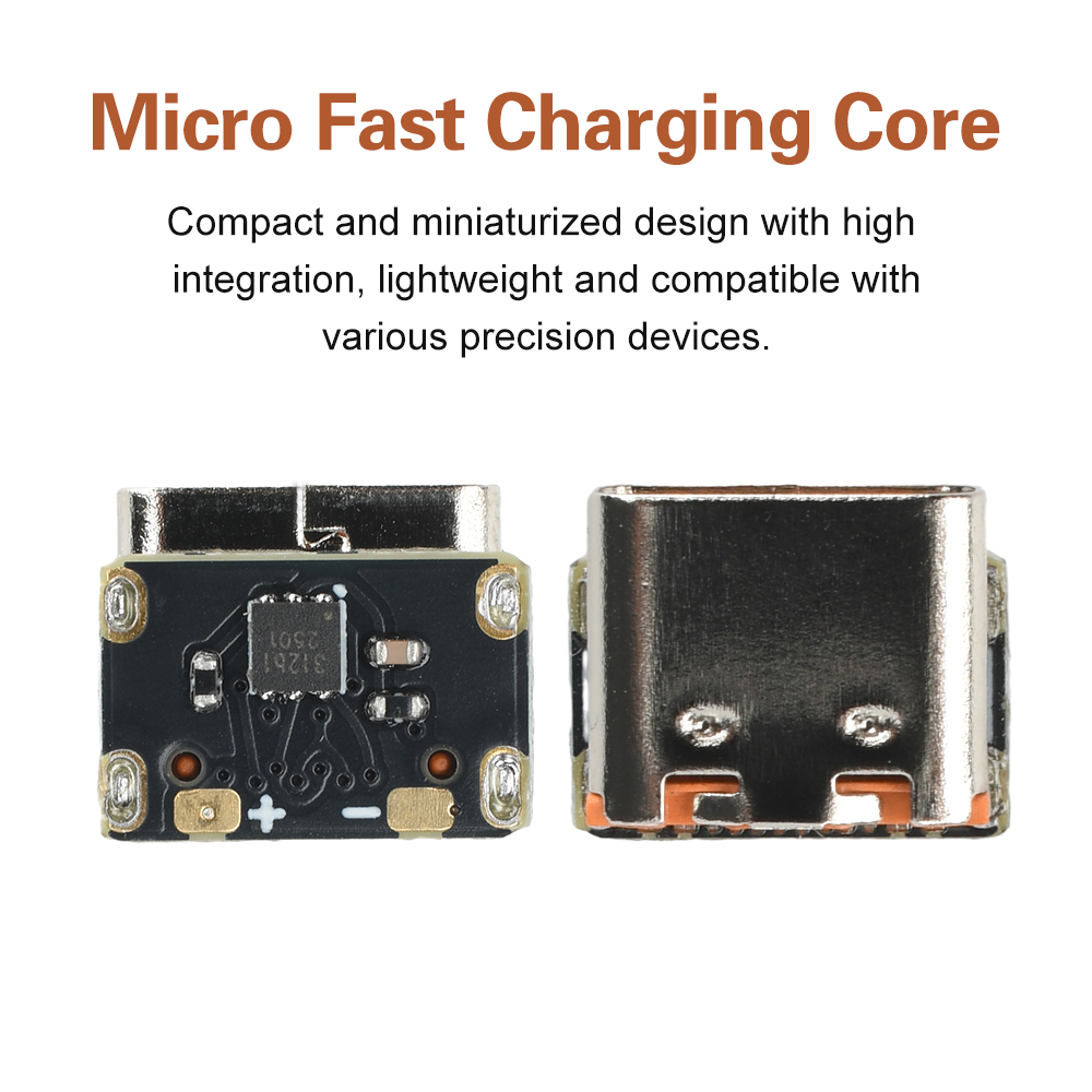 PD3.0 PD3.1 QC2.0 Mini decoy fast charging module DC 9V/12V/15V/20V fixed voltage output Type-C trigger PD to DC fast charging