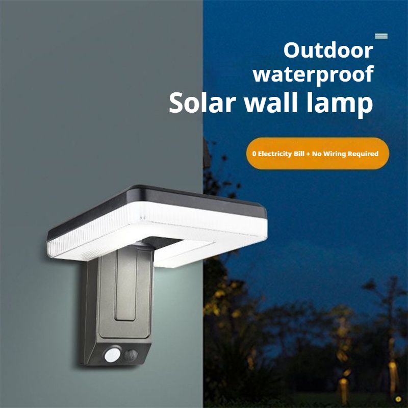 Solar Wall Light Outdoor Waterproof Folding Human Body Inductive Light Patio Balcony Wireless LED Lighting Smart Light lightify