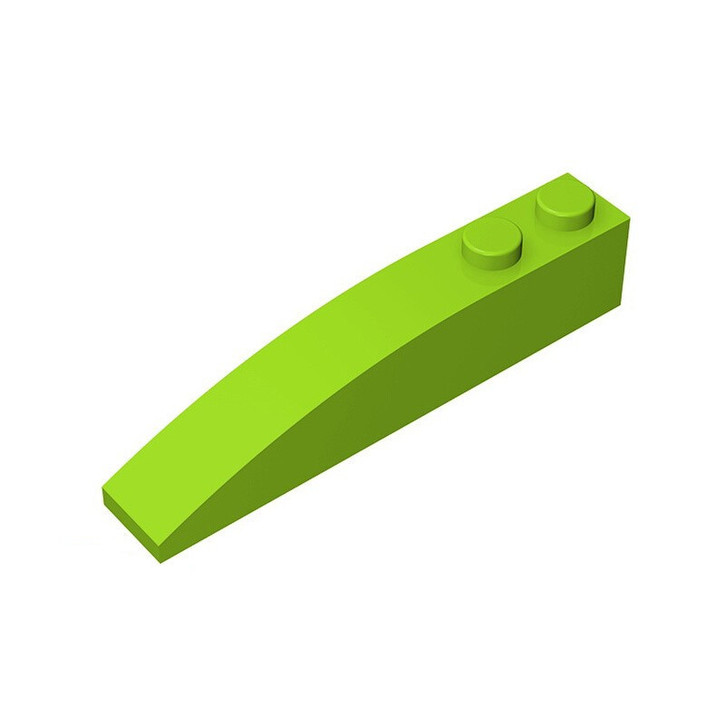 41762 1x6 Curved Slope MOC Building Blocks Technical Parts Small Particle Replace Accessories Bulk Compatible 42022