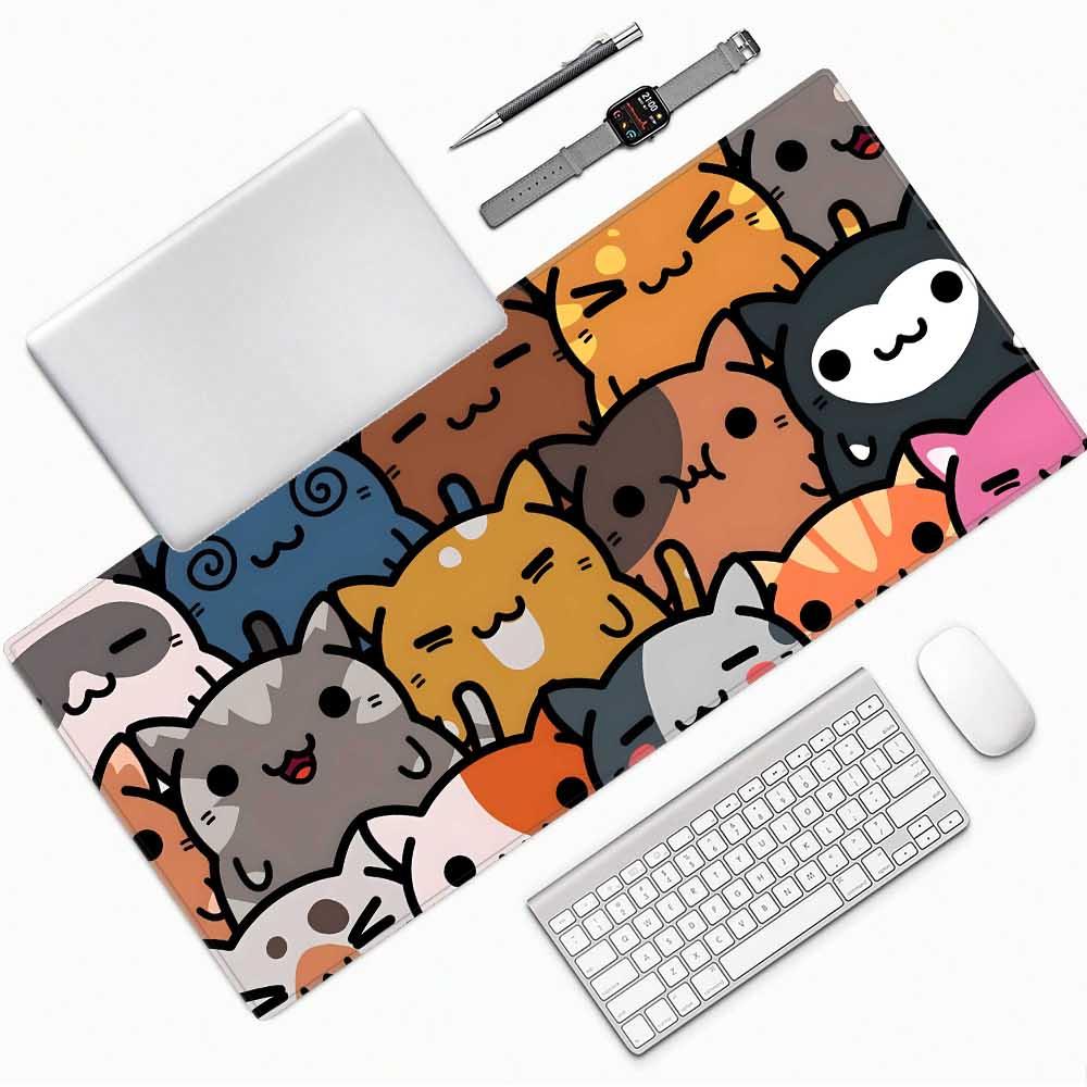 XXL Gaming Mouse Pad, Anime Style Desk Mat, for Gaming, Office, Keyboard Pad