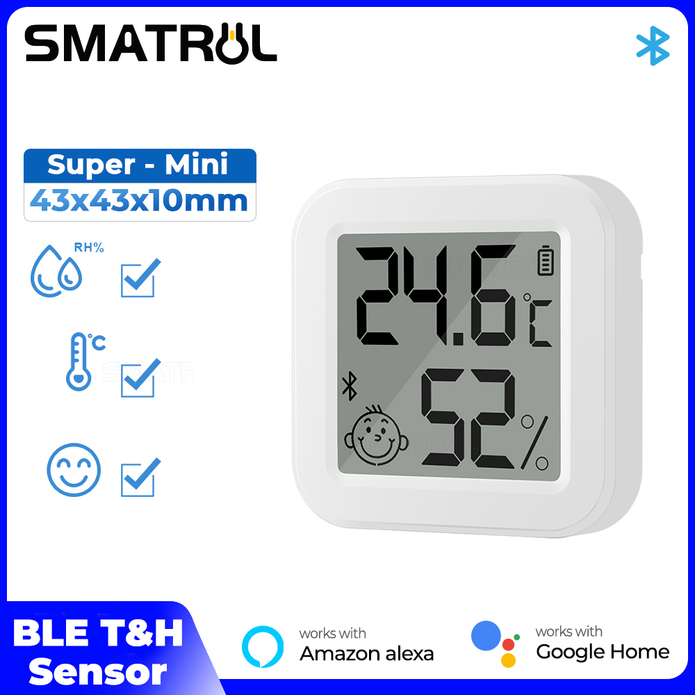 Tuya WiFi Weather Station Digital Thermometer Bluetooth Smart Life Humidity Temperature Meter Wireless Indoor Room Hygrometer