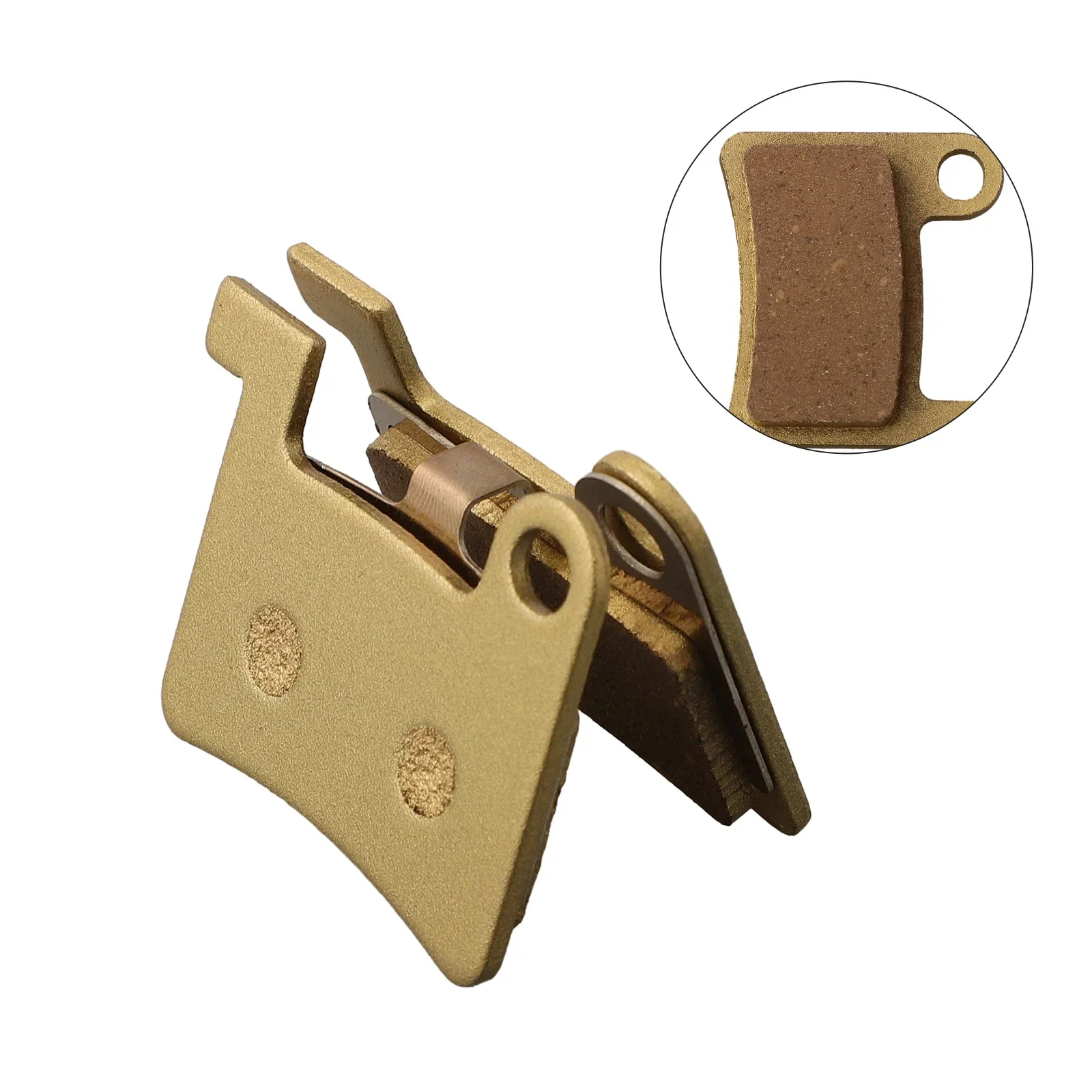 Brand New Barbell Locks Brake Pads 44.5x35mm For Elida Electric Bicycle Heavy Off-road LBN Oil Disc Brakes 1 Pair