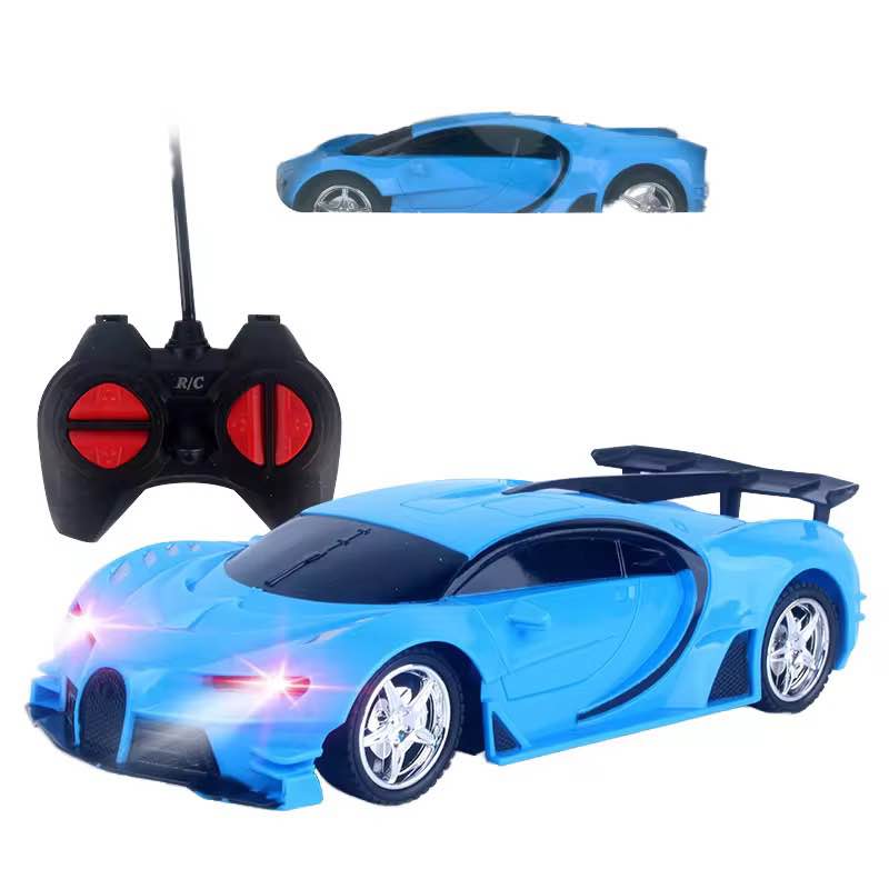 Car RC With Music Light Sound Effects Rechargeable Remote Control 1:16 Scale