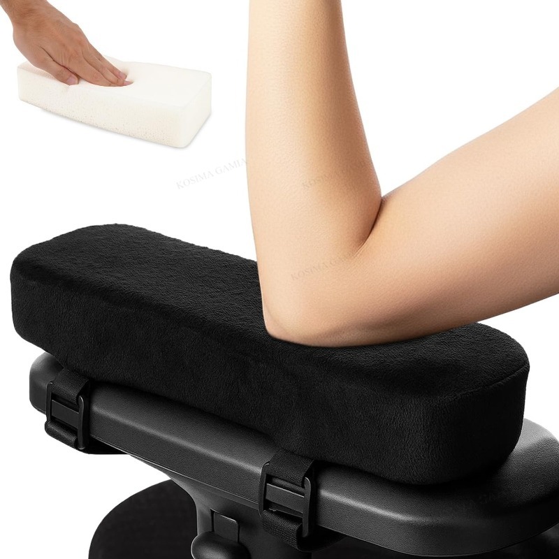 Office Chair Parts Arm Pad Memory Foam Armrest Cover Cushion Pads For Home Office Chair Comfortable Elbow Pillow