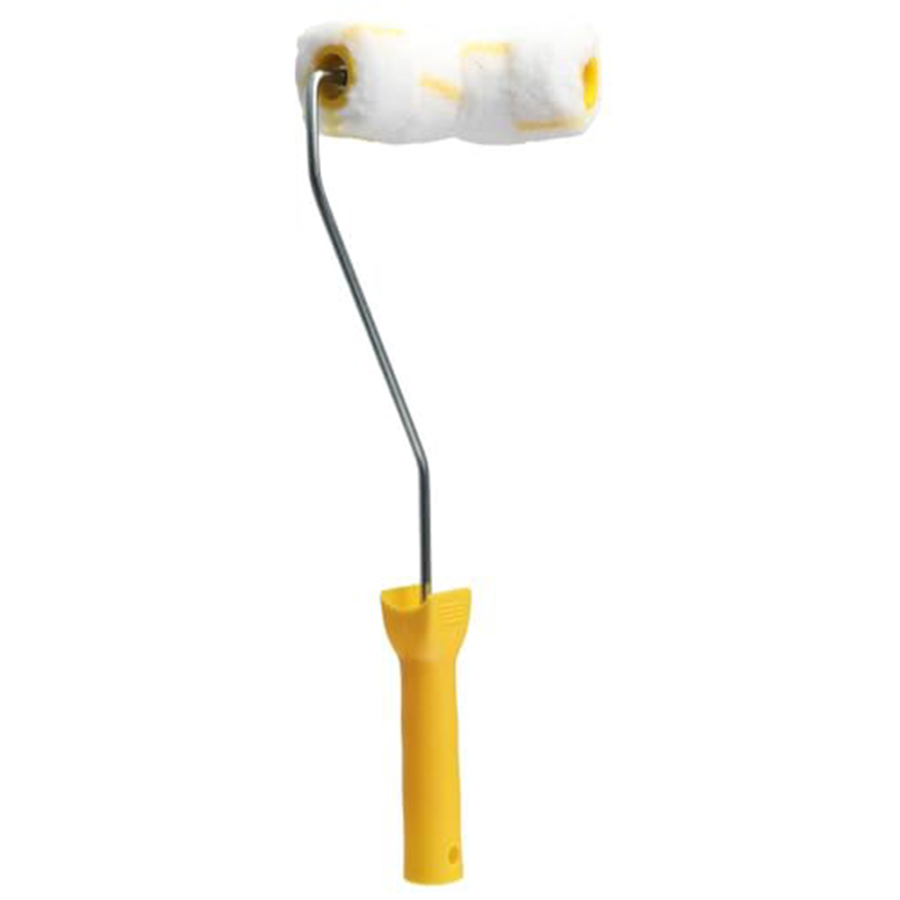 1PC Curved Pipe Brush With Roller Professional Pipe Paint Roller Kit For 1 1/4" To 2 1/4" Diagonal Pipe Or Cylindrical Products