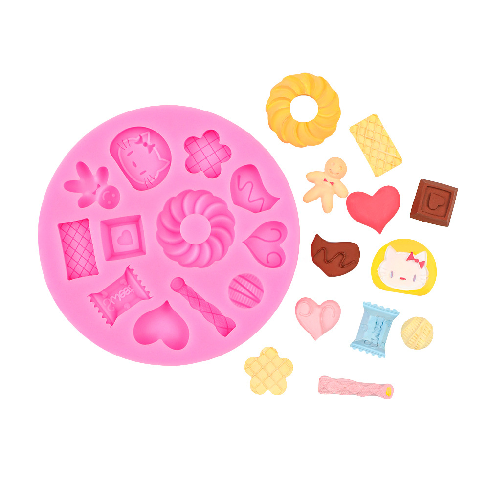 Candy Mold, Silicone Chocolate Mold, Small Square Candy Molds, Silicone Candy Moulds,Polymer Clay Molds,Biscuit mould