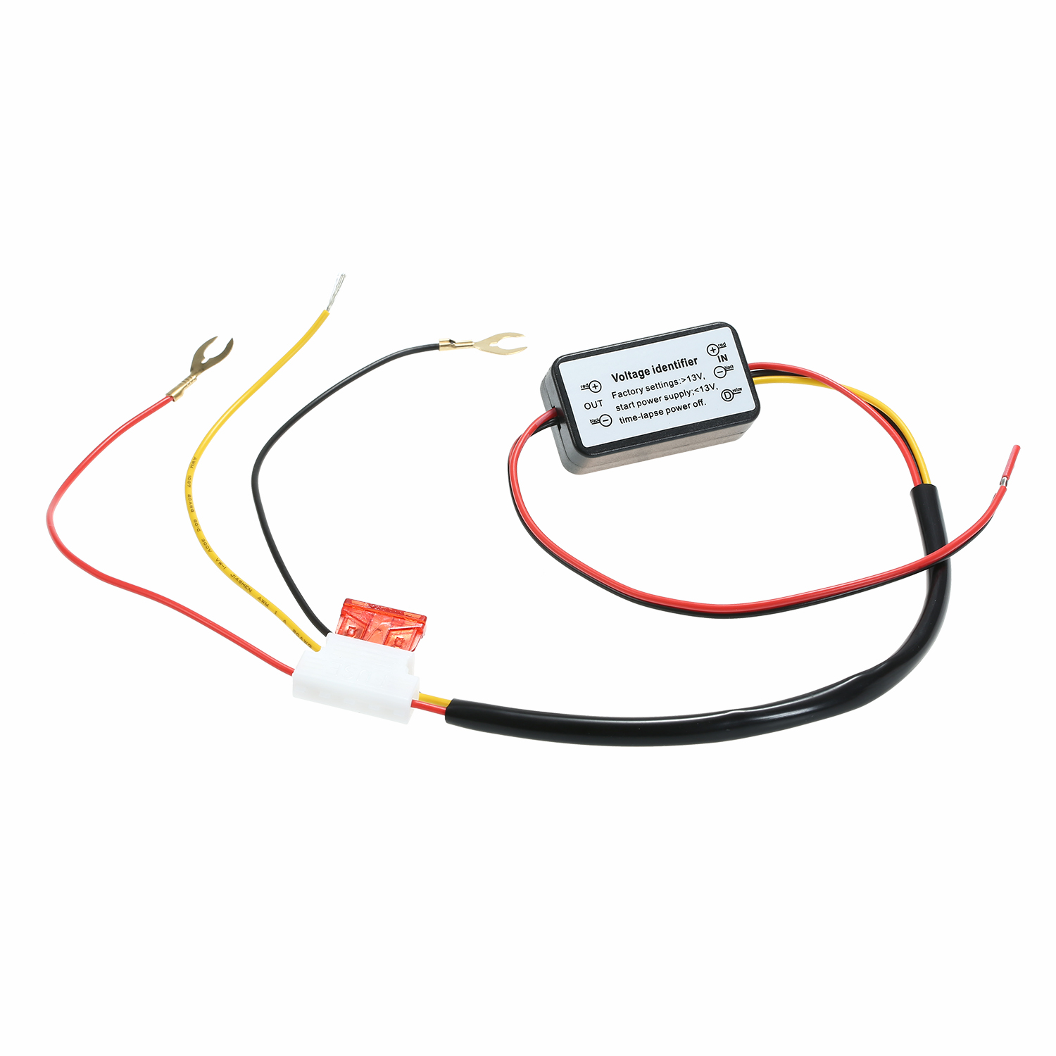 Car LED Daytime Running Light Automatic ON/OFF Switch Controller 12V 5A DRL Relay Time-lapse Power Off Function