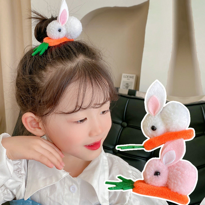 1PCS New Pearl Crown Princess Cute Kids Elastic Bands Children Ties Girls Hair Accessories Baby Headwear