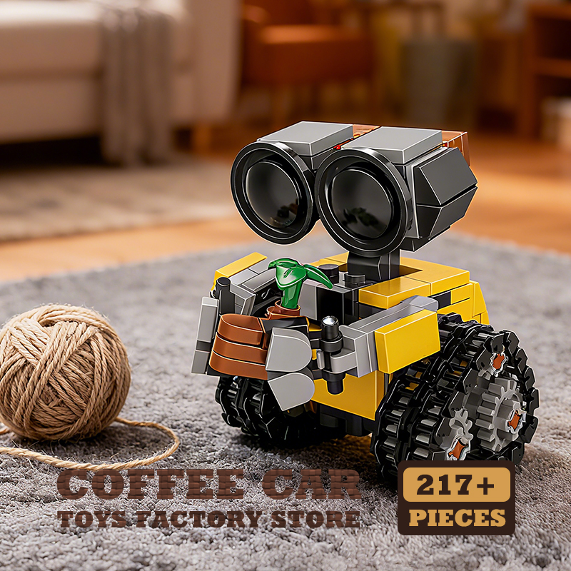 Sci-Fi Movie Robot Wall E MOC Building Blocks Dolls Space Mecha MOC Bricks Action Figure Toys Children Birthday DIY