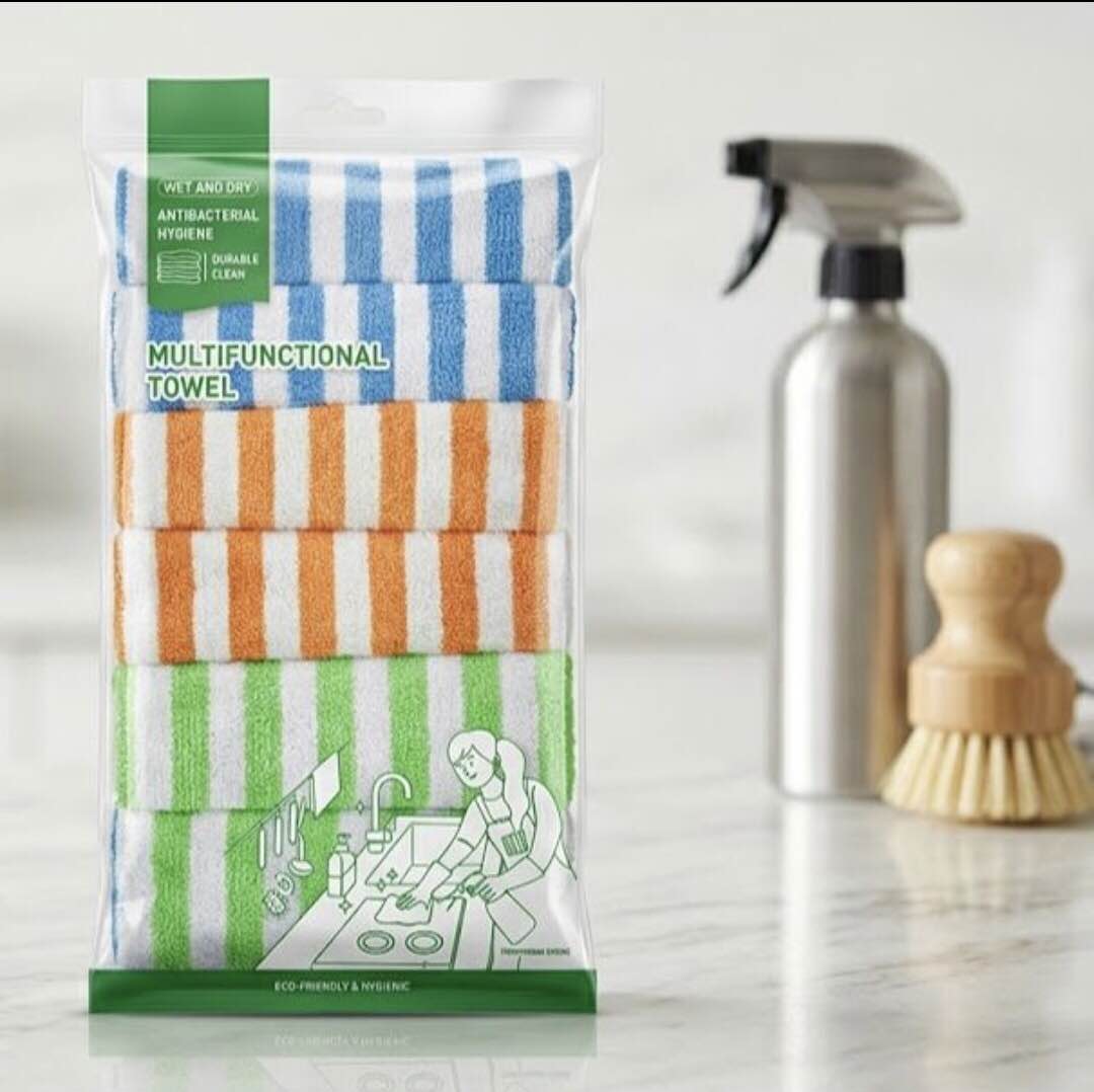 Premium 6 -Piece (12/12 inch) hand towel set -Ultra soft and highly absorbent