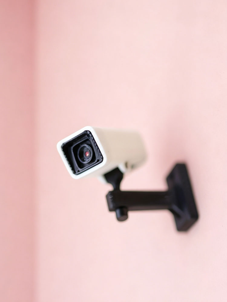 1:12 Miniature Surveillance Camera Model Simulation Camera Miniature Food Play Scenario Ornament Model