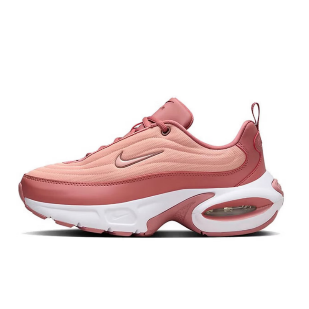 Nike's New Model with Visible Air Cushioning on the Heel, Cushioning and Rebounding, Air Max Waffle Outsole, Wear-Resistant and Practical Women's Running Shoes Hf3053-600