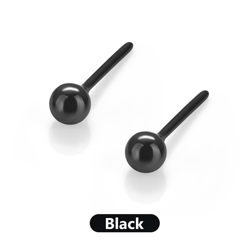 1 Pair Ceramic Heart Earnails Classic Simple Earbone Nail Small Earrings Ear Bone Nail Lip Piercing Body Jewelry Accessory