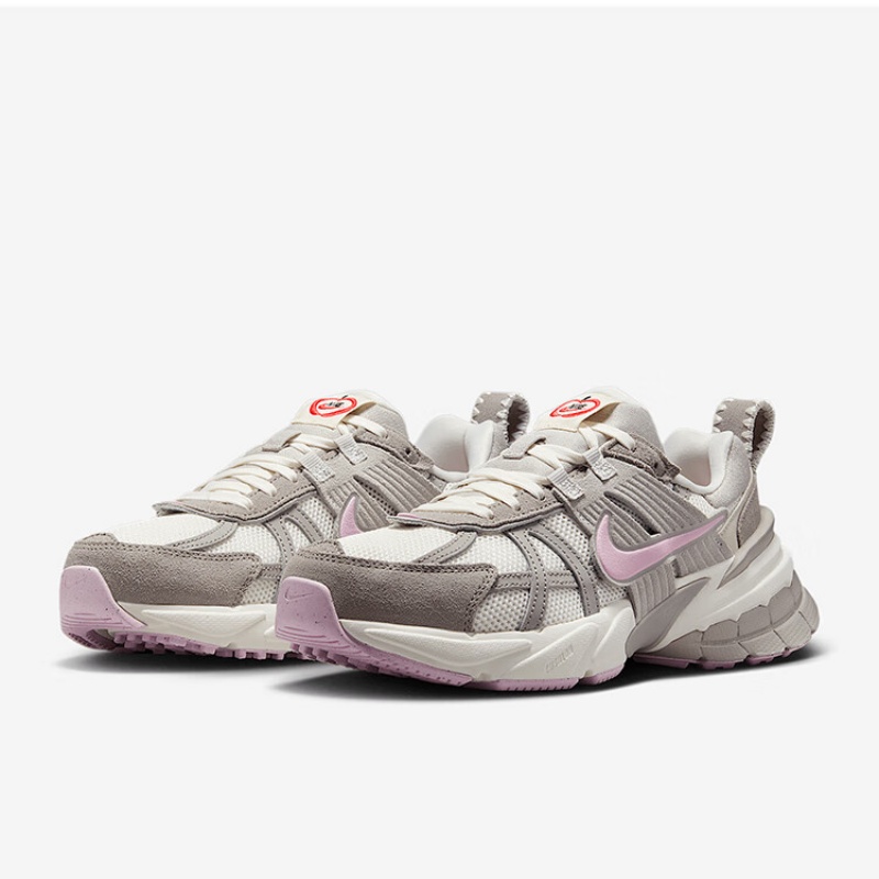 Nike's New Y2K Retro-Style Cushioning Soft-Elastic Comfortable Design Running Shoes for Men and Women V2K Run Lightweight Grip-Stable Support Commuter Dad Shoes Romantic Color Scheme Futuristic Design Versatile Casual Sneakers Couple's Must-Have Hv5997...