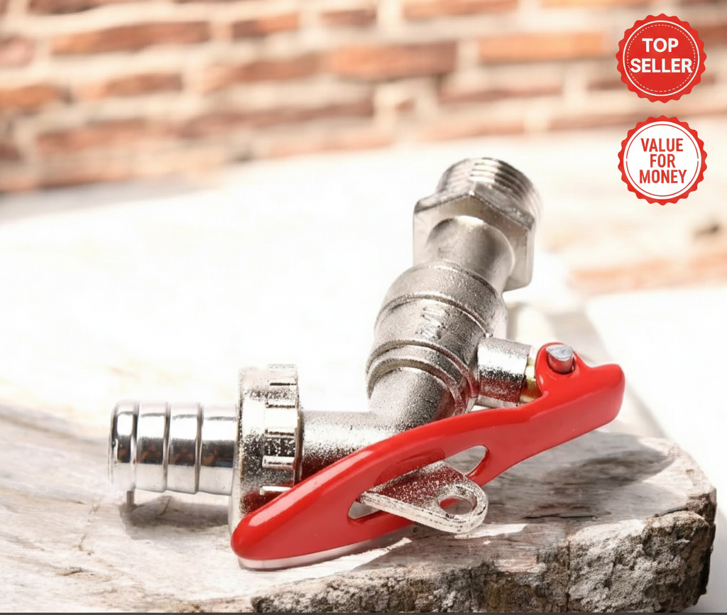 Lockable Water Tap - Heavy Duty Anti-Theft Faucet, Durable & Leak Proof for Outdoor Use