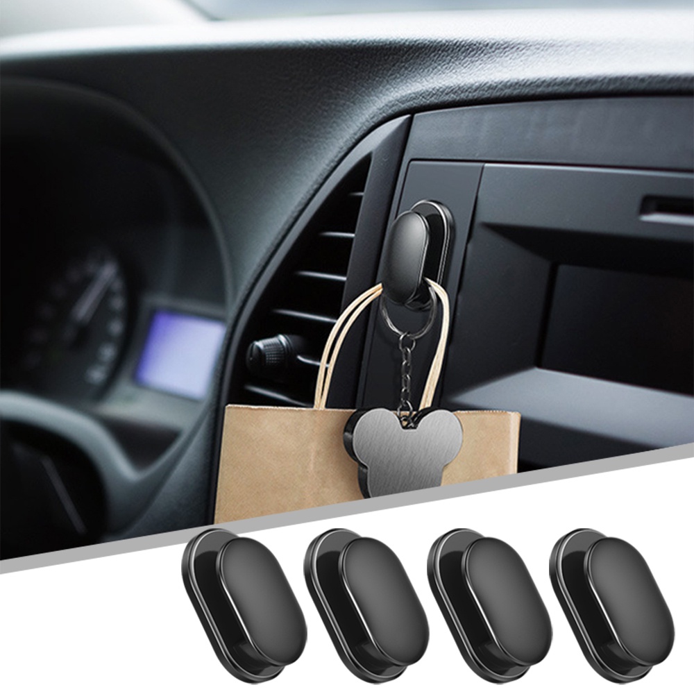 Mini Car Hooks Organizer Storage for USB Cable Headphone Key Storage Self Adhesive Wall Hook Hanger Auto Fastener Clip