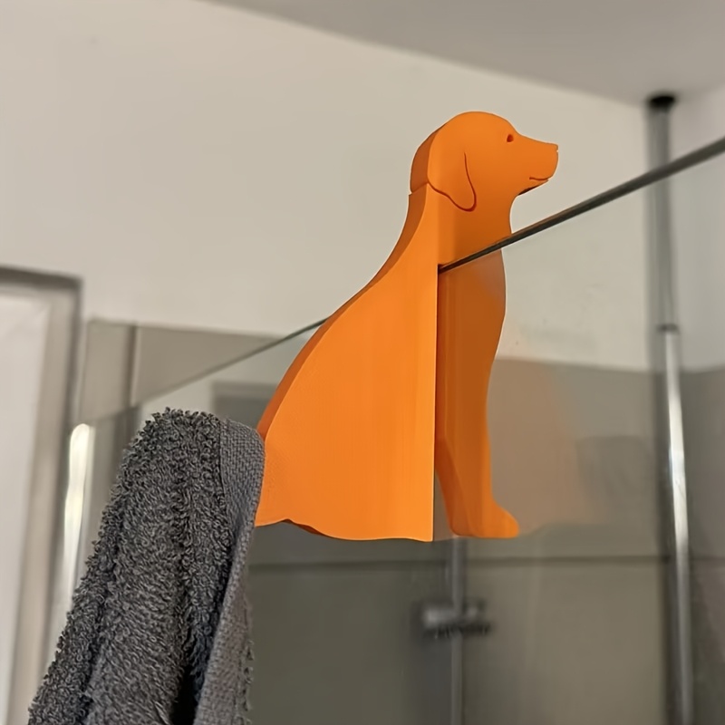 2pcs 8mm Bathroom Shower Hook,No Need for Drilling and Pasting,Towel and Clothing Hook,Cute Design Auxiliary Hook,Utility Hooks