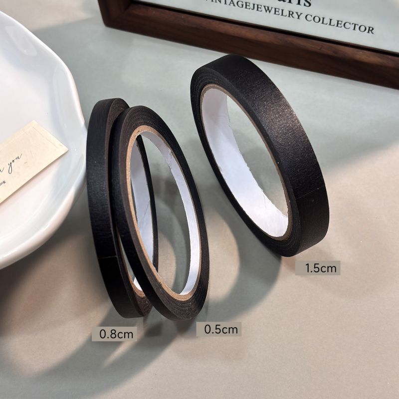1pc Nail Anti-safeTape Black Roll UV Protection Tape for Gel Nails Prevents Darkening Under LED Lamp Professional Nail Art Tool