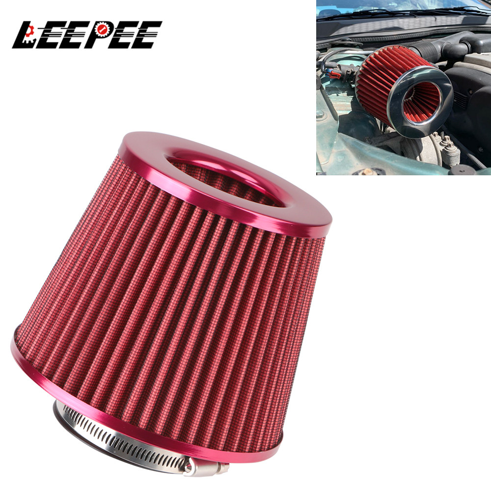 Car Air Filters Sport Power Mesh Cone 76MM Induction Kit Cold Air Intake Filter 3 Inch High Flow