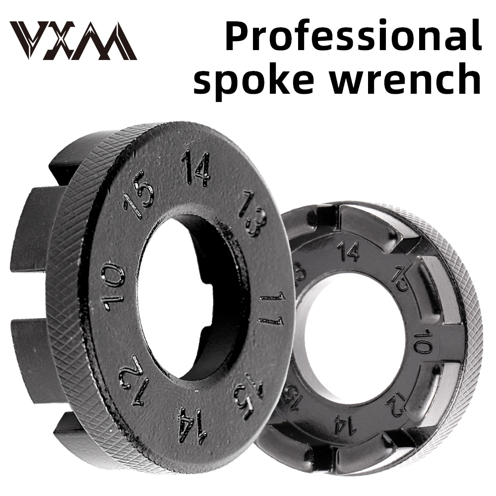 Bike Wheel Rim Wrench Mini Adjuster Spanner 8 Groove Cycling Steel Wheels Tool MTB Bicycle Repair Remover Bike Accessories