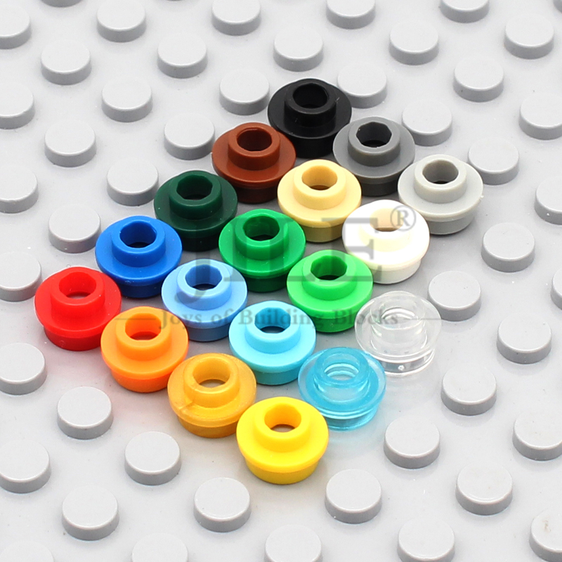 300pcs Moc 85861 Plate Round 1x1 with Open Stud Building Block Bricks Compatible Creative Enlighten Assembled Construction Toys