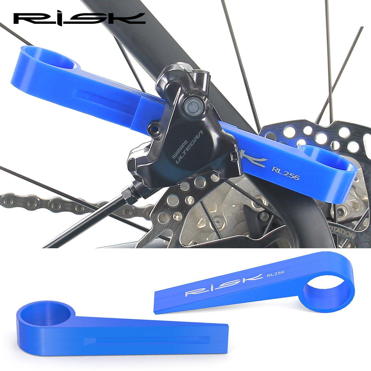RISK 1pair Bike Hydraulic Disc Brake Piston Press Tool Bicycle Caliper Reset Tools Hydraulic brake caliper piston expansion tool