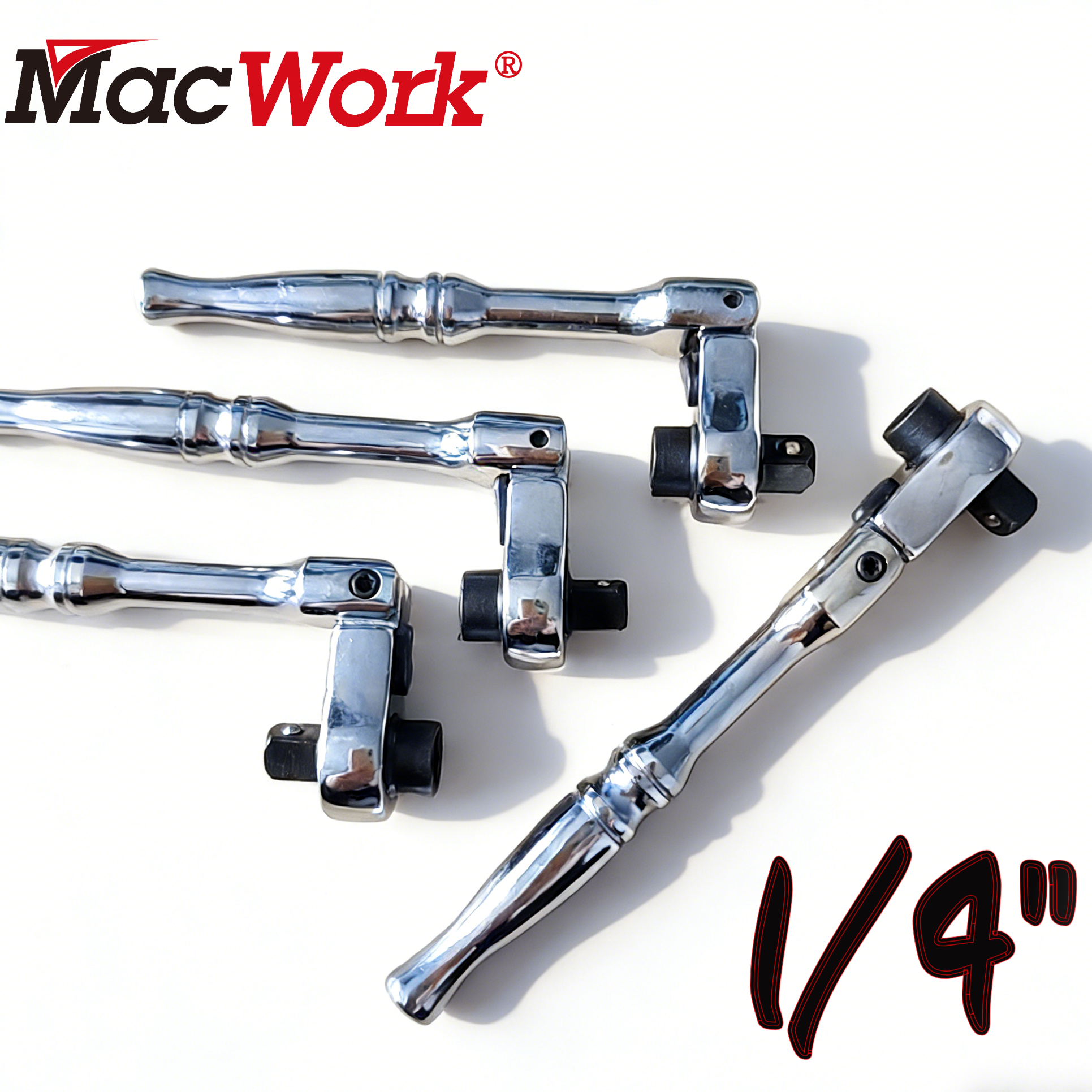 1/4 Ratchet Wrench, 2 In 1 Mini Ratchet - Socket And Bit Ratchet, 72 Teeth Reversible, 1/4 Ratchet Bent