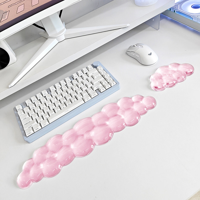 Mouse Wrist Rest Keyboard Wrist Rest Ergonomic Support Easy Typing and Relieve Wrist Pain mouse pad