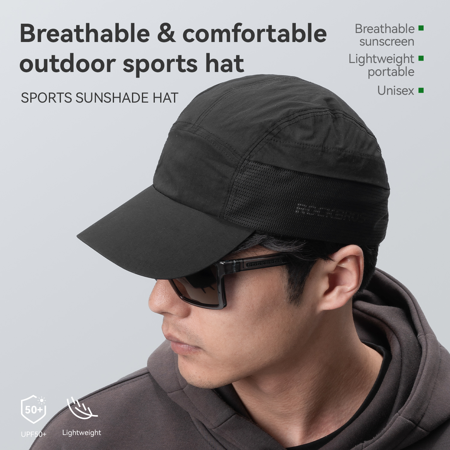 ROCKBROS Cycling Caps Men Women Summer Breathable Outdoor Sports Hat Quick Drying Casual Fishing Baseball Bike Bicycle Cap