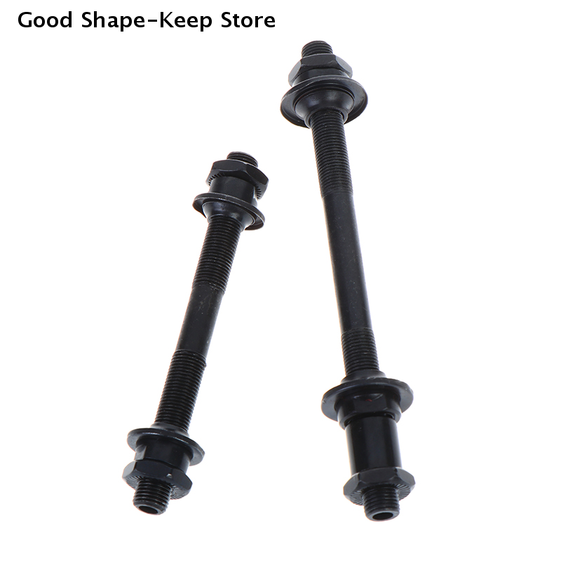 1/2Pcs Hollow Quick Release Steel Hub Axle for Mountain Bike Modification Bike Shaft Hub Accessories