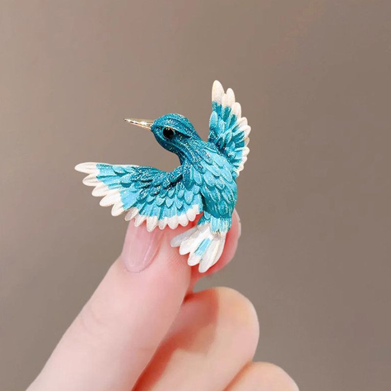 1PC Fashion Chinese Style Bird Brooch For Women Girls Exquisite Elegant Unique Retro Corsage Clothing Accessories Party .