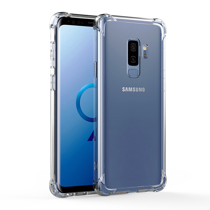 Clear Silicone Cover for S7 S8 S9 S10e S10 Plus S7 Edge Case Note 8 9 10 Plus Shockproof Cover Case