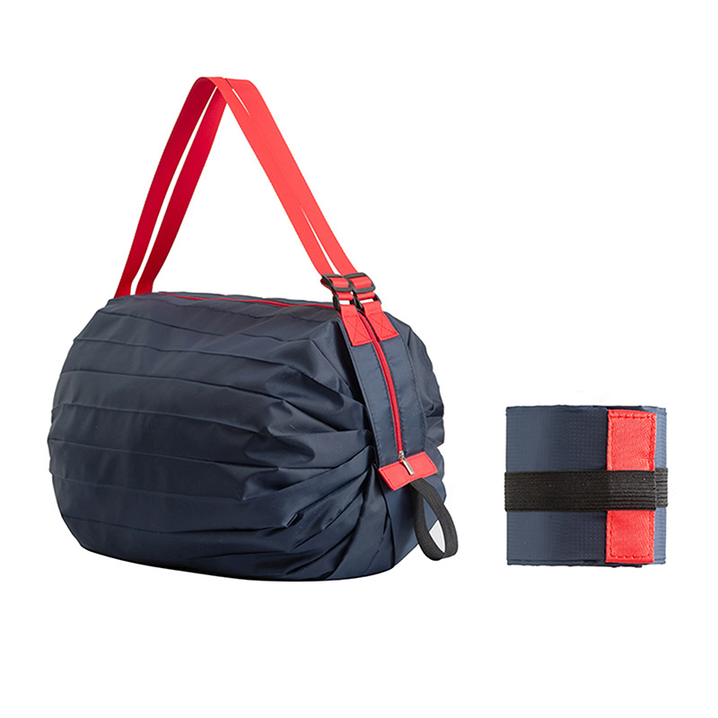 Foldable Storage Bag With Handle Portable Travel Handbags 2024 New Large Capacity Shopping Bag