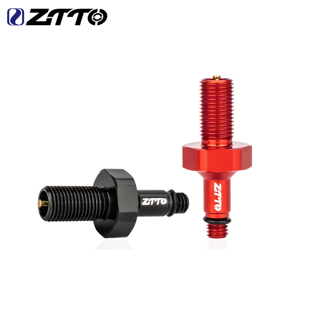 ZTTO Bicycle Rear Shock Air Pump Valve Adapter Tool Aluminum alloy MTB Suspension Air Valves Adapter For Rockshox Monarch MARZOC pen gpt