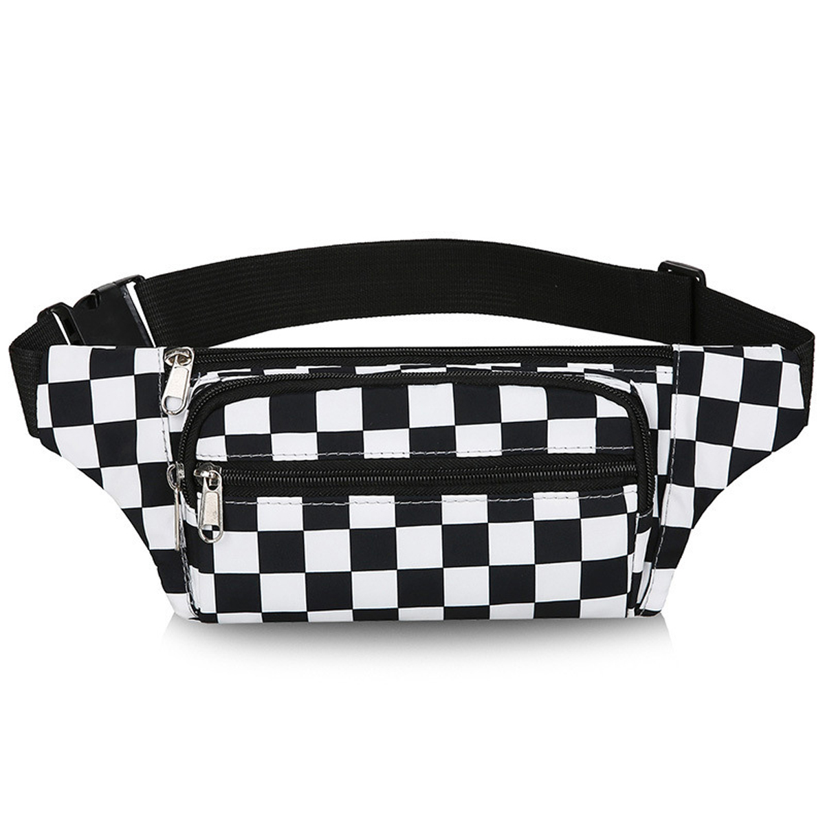 Men And Women Casual Outdoor Sports Large Capacity Waterproof Chest Bag Nylon Waist Bag Mobile Phone Bag Messenger Bag