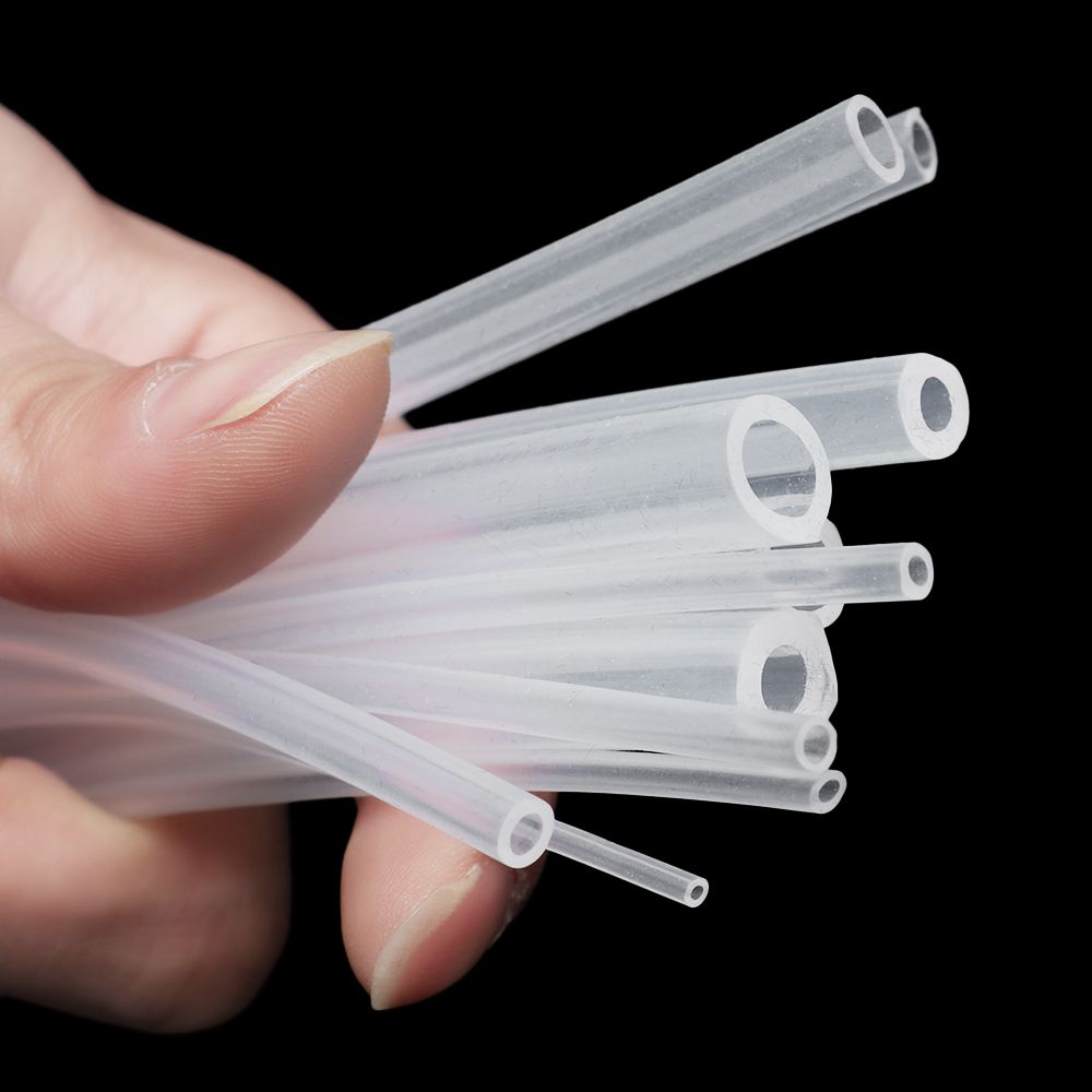1M Translucent Silicone Tube Flexible Food Grade Clear Hose Pipe Soft Silicone Tube Milk Hose Home Functional Material