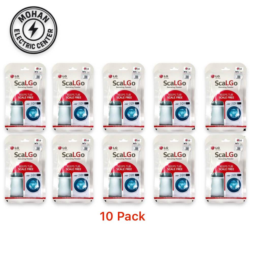 Washing Machine Cleaner | LG Washing Machine Descaling Powder For Top Load And Front Load | LG Descaler | Suitable For All Brands | Washing Machine Cleaner | Pack of 10(10x100g)