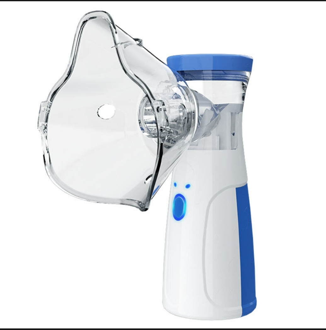 Portable Mesh Nebulizer Machine Cool Mist Inhaler for Children By SajhaExpress