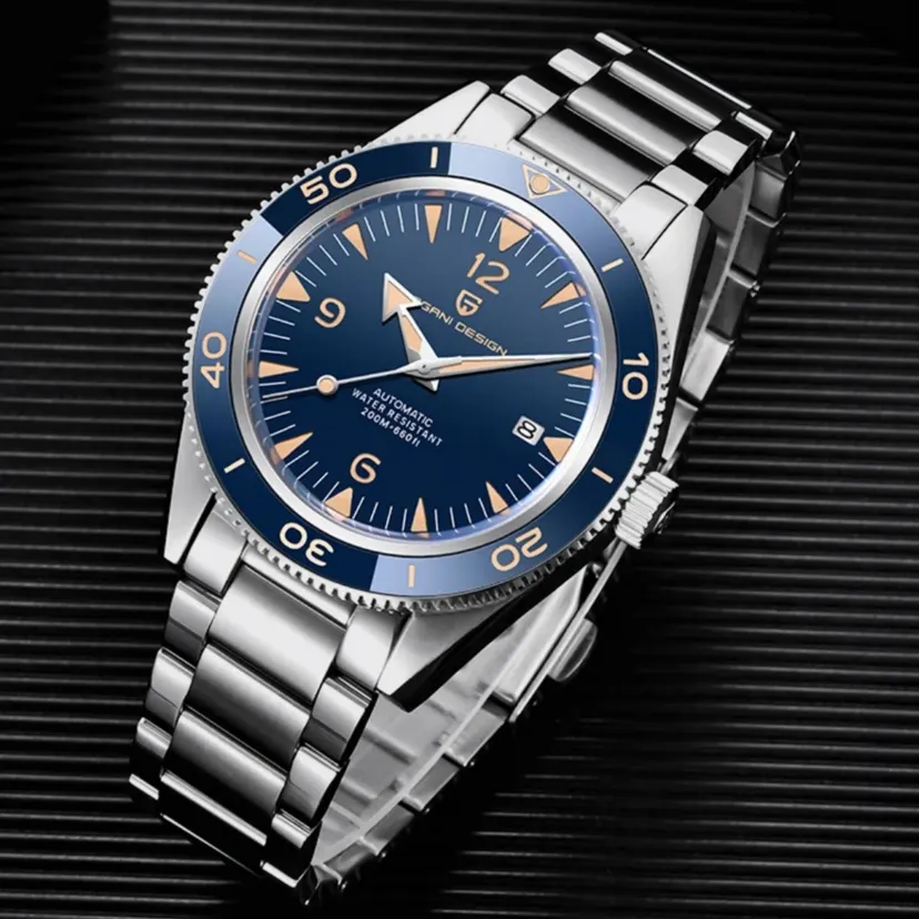 2025 New PAGANI Design 41mm Men's Automatic Mechanical Watch Classic Retro 200m Waterproof Business Sports Watches Reloj Hombre