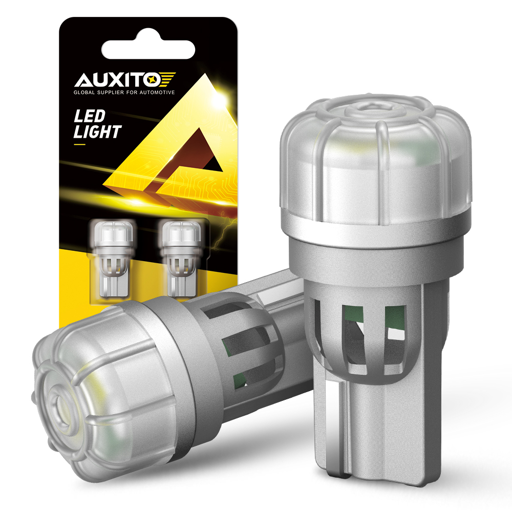 AUXITO 2Pcs Car Bulbs T10 LED Ultra Bright 3020 SMD 194 168 W5W LED Canbus 12V White Yellow Auto Lamp Parking Interior Lighting