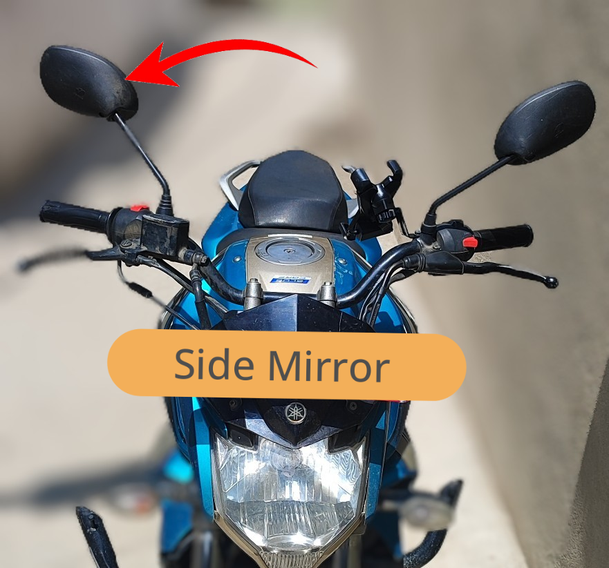 Side Mirror for Fzv2 bike
