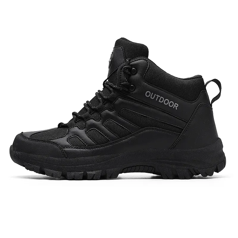 High Quality Men Tactical Boots Shoes Outdoor Work Women Male Waterproof Unisex Training Lace UpRapid Response