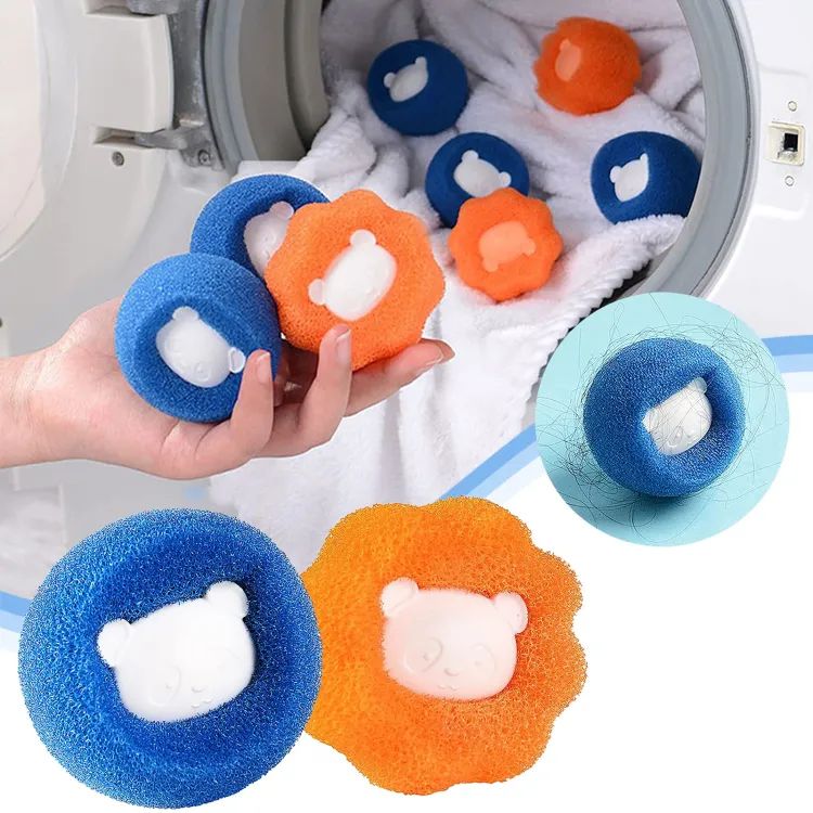 Pet Hair Remover for Laundry, Laundry Pet Hair Catcher, Washing Mach...