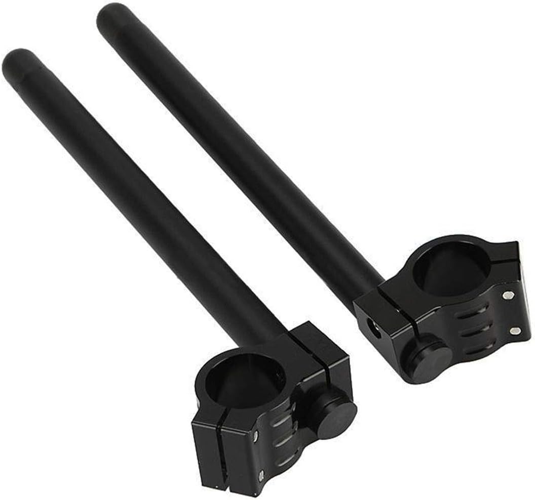 Motorcycle Universal 7/8"22mm Handlebar Aluminum Riser Rised Adjustable CNC Handlebar Clip-Ons Fork Handle Bars Clip Ons