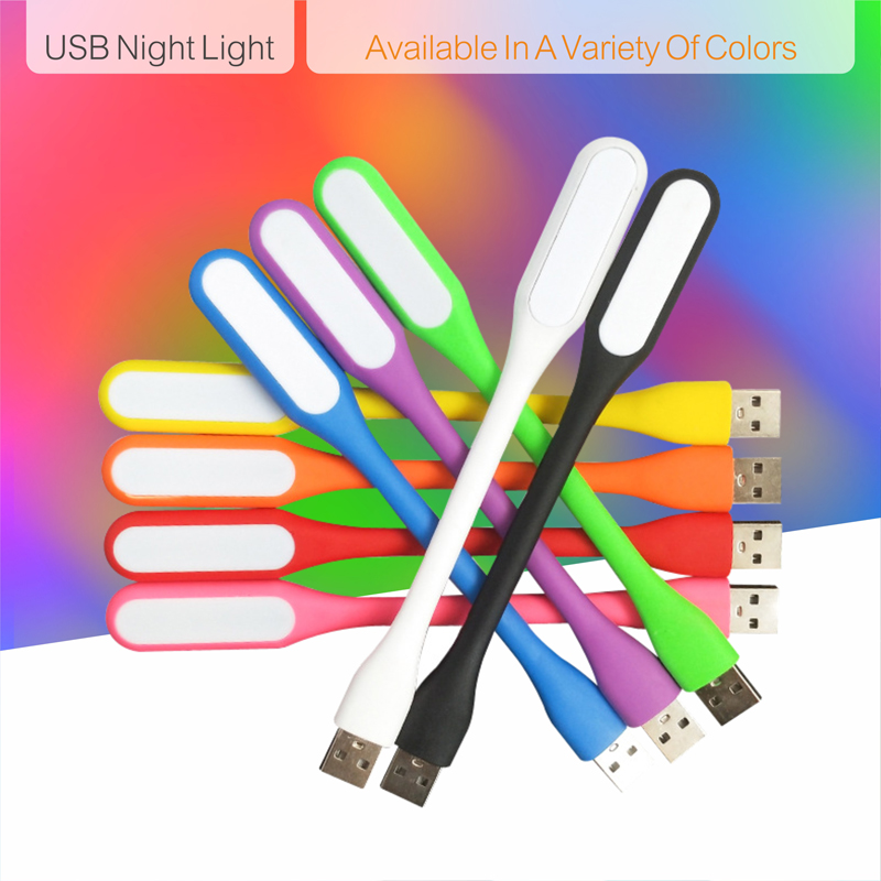 5PCS Night Lamp Mini Pocket Card USB Power LED 5v Light for Computer Laptop