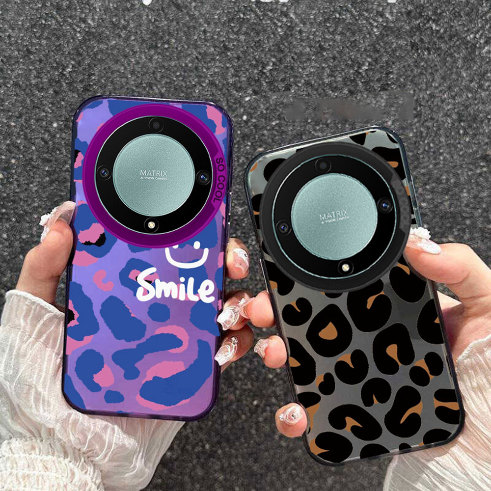 Leopard Print Art Design Pattern Korean Phone Case for X9c X9b 400 Lite 200 Pro 90 X8a X9a X6b X7b X8b Shockproof Cover