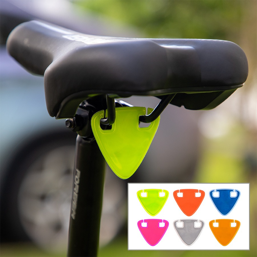 High Brightness Reflective Bike Tail Light No Battery Needed Emergency Night Cycling Safety Warning for Mountain Road Bikes